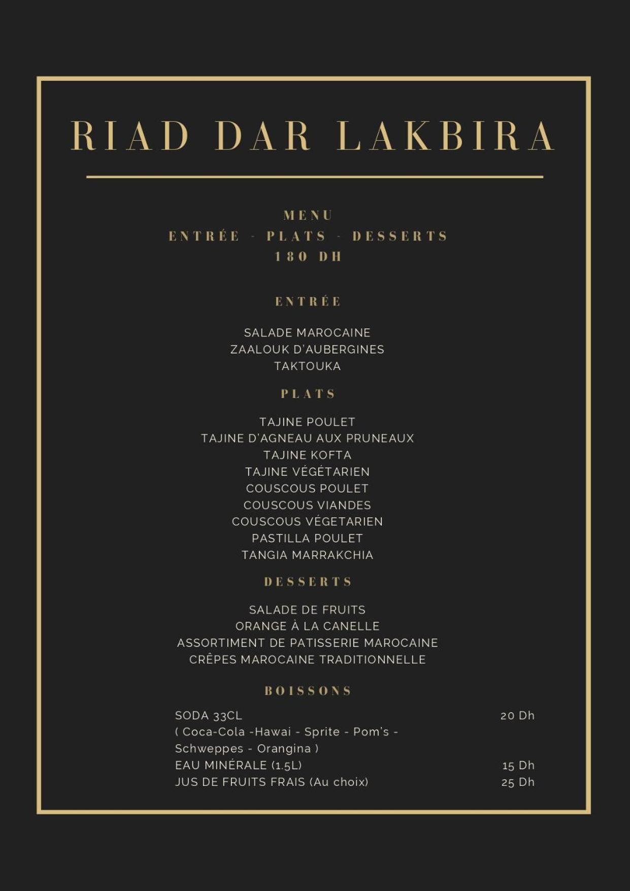 Riad Dar Lakbira Marrákes Kültér fotó